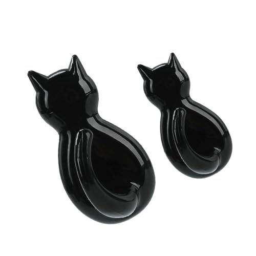 Fcnjsao 2pcs Raumsparende Katzen Themen Kleberhaken Einfache Installation Plastik Türlösungslösung Schlüsselhalter Für Moderne Häuser Katzen Geformte Klebstoffhaken Fcnjsao 2pcs Raumsparende Katzen Themen Kleberhaken Einfache Installation Plastik Türlösungslösung Schlüsselhalter Für Moderne Häuser Katzen Geformte Klebstoffhaken von Fcnjsao