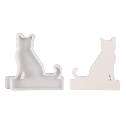 Fcnjsao Katzen Hund Harz Formen Silikon Formen Für Die Herstellung Von Teelichthalter Dekorationen Büro Schreibtisch Dekorationen von Fcnjsao