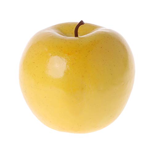 Fcnjsao Realistische Lebensechte Künstliche Frucht Für Apfel Helle Gelbe Farbküchen Fälschung D von Fcnjsao