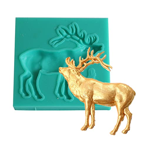 Fondantformen, Schokoladenformen, Backform, Weihnachtsserie, Silikon-Backzubehör für Küche, Zuhause, Backen von Fcnjsao