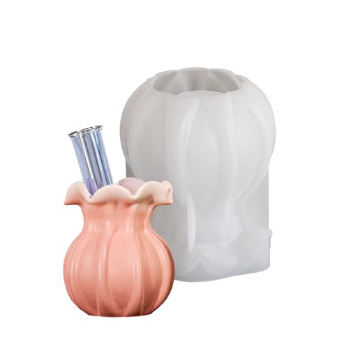 Hydroponische Vase Kerzenhalter Form 3D Kerzenbasis Silikonform Gypsum Candlestick Crafting Form Schmuck Schmuck Werkzeug Hydroponische Vase Kerzenhalter Form 3D Kerzenbasis Silikonform Gypsum Candlestick Crafting Form Schmuck Schmuck Werkzeug von Fcnjsao