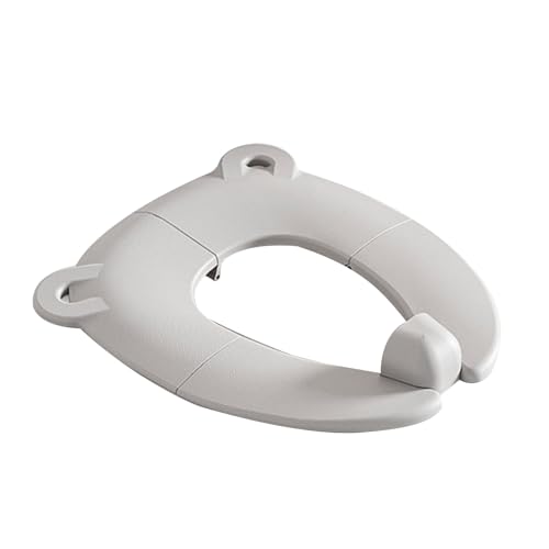 Kompakter Baby-Reise-Toilettensitz, ergonomisches Design, Kleinkinder-Assistent-Kissen, leicht abwischbar, faltbarer Reise-Toilettensitz von Fcnjsao
