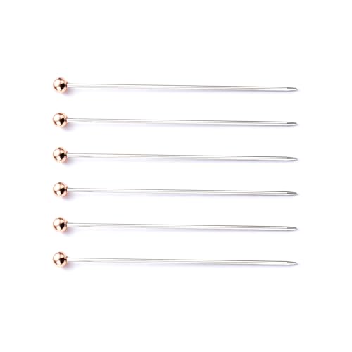Kuchentester aus Edelstahl, wiederverwendbar, für Küche, Zuhause, Bäckerei, Werkzeug, 6 Stück Kuchentester aus Edelstahl, wiederverwendbar, für Küche, Zuhause, Bäckerei, Werkzeug, 6 Stück von Fcnjsao