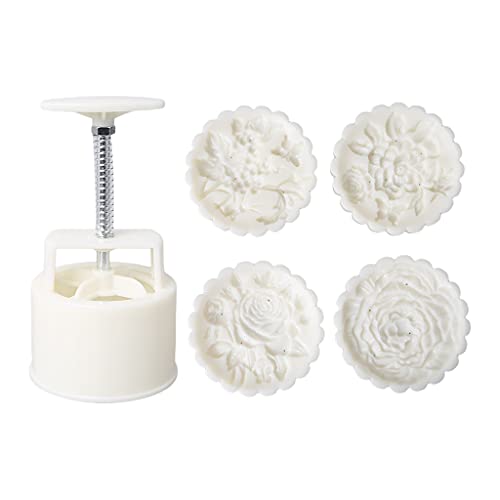 Mond-Kuchenformen, Rosenform, Handdruck, Fondant, Dekorationen, Keksausstecher zum Backen von Keksen, Backutensilien Mond-Kuchenformen, Rosenform, Handdruck, Fondant, Dekorationen, Keksausstecher zum Backen von Keksen, Backutensilien von Fcnjsao