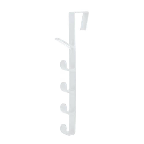 Multifunktionaler 6-Segment-Türhaken, selbstklebend, Aufhänger für Mantel, Taschen, Handtücher, schwere Lasten, für Küche, Badezimmer, Türaufbewahrungslösung Multifunktionaler 6-Segment-Türhaken, selbstklebend, Aufhänger für Mantel, Taschen, Handtücher, schwere Lasten, für Küche, Badezimmer, Türaufbewahrungslösung von Fcnjsao