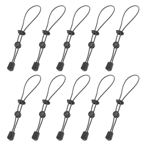 Multifunktionales Zelt-Zubehör, Spannseil mit Verschlüssen, geeignet für Unterschlupf, Stabilisierung und Management, Camping, Spannseil, 10 Stück Multifunktionales Zelt-Zubehör, Spannseil mit Verschlüssen, geeignet für Unterschlupf, Stabilisierung und Management, Camping, Spannseil, 10 Stück von Fcnjsao