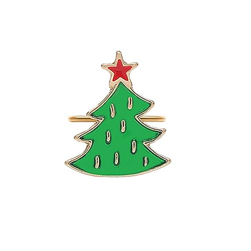 Serviettenringe, Weihnachtsbäume, Serviettenhalter, Schnallen für Weihnachten, Urlaub, Hochzeit, Party, Abendessen, Tischdekoration Serviettenringe, Weihnachtsbäume, Serviettenhalter, Schnallen für Weihnachten, Urlaub, Hochzeit, Party, Abendessen, Tischdekoration von Fcnjsao