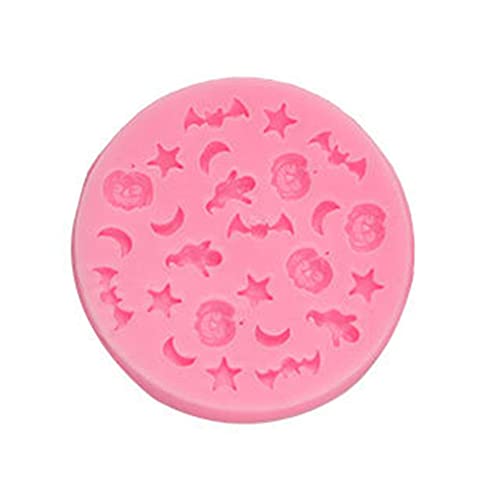 Silikonform für Fondant, Halloween, Schokolade, Süßigkeiten, Kuchen, Ton, Handdekoration, 7 Arten Silikonform für Fondant, Halloween, Schokolade, Süßigkeiten, Kuchen, Ton, Handdekoration, 7 Arten von Fcnjsao