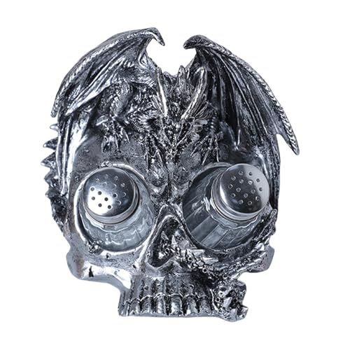 Totenkopf-Flaschenhalter, Gewürzglasregal, Totenkopf-Ornament, Harz-Skulptur, einzigartiger Gewürzflaschenständer, Harzstruktur Totenkopf-Flaschenhalter, Gewürzglasregal, Totenkopf-Ornament, Harz-Skulptur, einzigartiger Gewürzflaschenständer, Harzstruktur von Fcnjsao