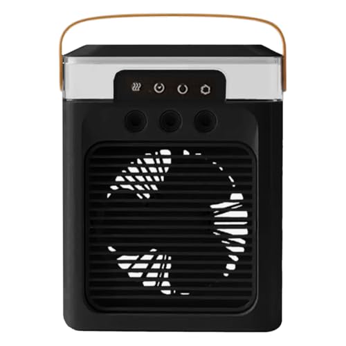 Wiederaufladbarer Desktop-Ventilator mit 3 Düsen, Luftkühlmaschine, 3 Geschwindigkeiten, Kühllösung für Zuhause, Büro, Schlafsaal, eigener USB-wiederaufladbarer Ventilator Wiederaufladbarer Desktop-Ventilator mit 3 Düsen, Luftkühlmaschine, 3 Geschwindigkeiten, Kühllösung für Zuhause, Büro, Schlafsaal, eigener USB-wiederaufladbarer Ventilator von Fcnjsao