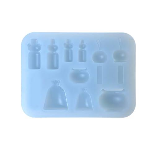 Wiederverwendbare Silikon-Windspiel-Form mit aufwendigen Mustern für Harzschmuckherstellung, Silikon-Wind-Anhängerform von Fcnjsao