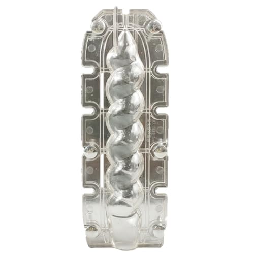 Fcuajdkq DIY Spiralstab Kerzenform Kirche Hochzeit Langstab Kerzenherstellungswerkzeug einfach zu entformen Kerzenform Glas Kit Acryl,A von Fcuajdkq