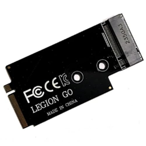 Fcuajdkq Modifizierte Transferplatte für Legion Go SSD Speicherkartenadapter für NVME M.2 2242 A 2280 (B) Festplattenzubehör von Fcuajdkq
