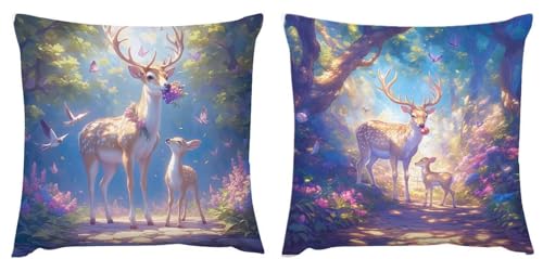 Schmetterlinge Kissenbezug 65x652er Set Outdoor Herbst Kissen Dekokissenbezug Samt Kissenhülle Hirsch Kissenbezüge Weihnachtsdeko Kissenhüllen für Sofa Schlafzimmer Wohnzimmer Balkon Geschenke zj432 Schmetterlinge Kissenbezug 65x652er Set Outdoor Herbst Kissen Dekokissenbezug Samt Kissenhülle Hirsch Kissenbezüge Weihnachtsdeko Kissenhüllen für Sofa Schlafzimmer Wohnzimmer Balkon Geschenke zj432 von Fcunjuun