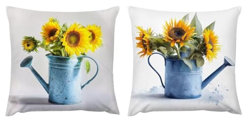 Sonnenblumen Kissenbezug 60x602er Set Outdoor Herbst Kissen Dekokissenbezug Samt Kissenhülle Malerei Kissenbezüge Weihnachtsdeko Kissenhüllen für Sofa Schlafzimmer Wohnzimmer Balkon Geschenke zj-256 Sonnenblumen Kissenbezug 60x602er Set Outdoor Herbst Kissen Dekokissenbezug Samt Kissenhülle Malerei Kissenbezüge Weihnachtsdeko Kissenhüllen für Sofa Schlafzimmer Wohnzimmer Balkon Geschenke zj-256 von Fcunjuun
