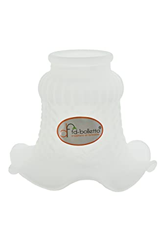 fd-bolletta arredamento e illuminazione Lampenschirm Glas,Ersatzlampenschirm,lampenschirm glas Weiß vl7 Maße: Höhe 10,5cm, Ø lampenschirm 13,5cm, äußerer Munddurchmesser 5,5cm fd-bolletta arredamento e illuminazione Lampenschirm Glas,Ersatzlampenschirm,lampenschirm glas Weiß vl7 Maße: Höhe 10,5cm, Ø lampenschirm 13,5cm, äußerer Munddurchmesser 5,5cm von fd-bolletta arredamento e illuminazione