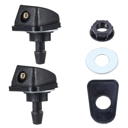 2 Stück Scheibenwischer Wassersprühstrahl Heckwischer Waschdüse Auto Wischer Düse Windschutzscheibe Sprayer Nozzle Kunststoff Spritzdüse Universal Waschdüsen Austausch 2 Stück Scheibenwischer Wassersprühstrahl Heckwischer Waschdüse Auto Wischer Düse Windschutzscheibe Sprayer Nozzle Kunststoff Spritzdüse Universal Waschdüsen Austausch von FdcLixuvol