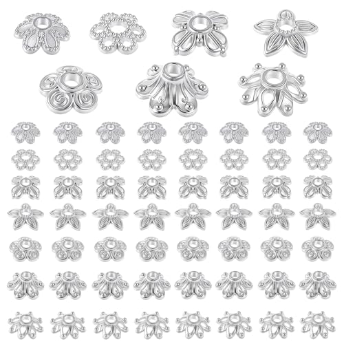 300 Stück 7 Stile Zwischenperlen für Armbänder Spacer Perlen Silber Metallperlen zum Basteln Bastelperlen Set Perlenkappen Perlen für Armbänder mit Loch zum Auffädeln Schmuckzubehör 300 Stück 7 Stile Zwischenperlen für Armbänder Spacer Perlen Silber Metallperlen zum Basteln Bastelperlen Set Perlenkappen Perlen für Armbänder mit Loch zum Auffädeln Schmuckzubehör von FdcLixuvol
