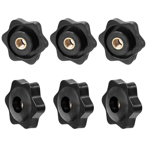 Sterngriffmutter M6 6 Stück, Rändelmutter Äußerer Durchmesser 32mm Sterngriffmutter Innengewinde Messing Flügelmuttern für Maschinen und Anlagen, Möbel, Werkzeugmaschinen, Fitnessgeräte Sterngriffmutter M6 6 Stück, Rändelmutter Äußerer Durchmesser 32mm Sterngriffmutter Innengewinde Messing Flügelmuttern für Maschinen und Anlagen, Möbel, Werkzeugmaschinen, Fitnessgeräte von FdcLixuvol