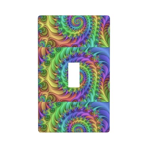 Batikdruck-Grafik-Dekor-Wandplatten, einzelne Kippschalter-Abdeckung, Wandplattenabdeckung von Fdfekgvplp