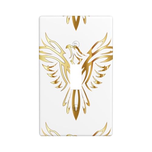 Phoenix Print Grafik-Dekor-Wandplatten, einzelne Kippschalter-Abdeckung, Wandplattenabdeckung Phoenix Print Grafik-Dekor-Wandplatten, einzelne Kippschalter-Abdeckung, Wandplattenabdeckung von Fdfekgvplp