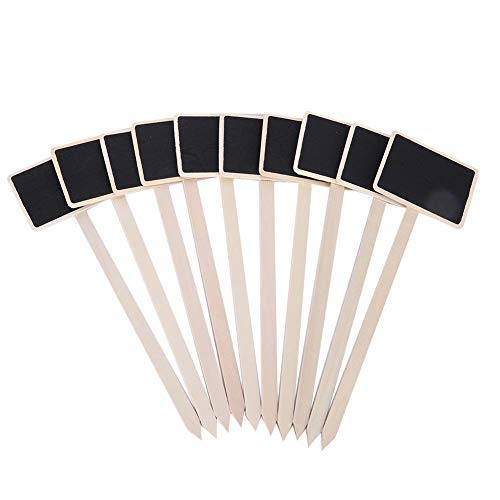 10 Stück Gartenpflanzenetiketten Pflanzenschild Tag Pflanzen Blumen Preisschild Mini Message Blackboard für Gartendekoration 10 Stück Gartenpflanzenetiketten Pflanzenschild Tag Pflanzen Blumen Preisschild Mini Message Blackboard für Gartendekoration von Fdit
