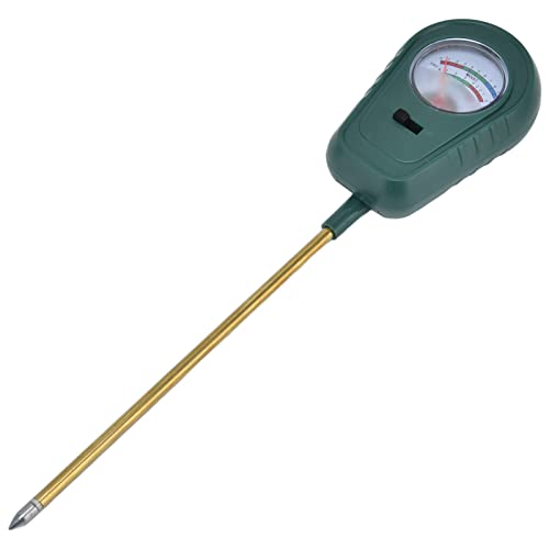 3 in 1 Bodentester -Kit für Gartenfarm Im Innenbereich Im Freien, Wissenschaftliche Genauigkeit, Keine Batterie Erforderlich, ABS + Messingmaterial von Fdit