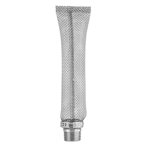 Fdit 304 Edelstahl-Mesh-Filter 304, 30,5 cm / 15,2 cm, Bierbrau-Hopfen-Filtersieb, Werkzeug für Wasserkocher oder Maische-Dose, 15,2 cm von Fdit