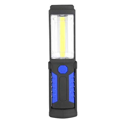 3W Wiederaufladbare COB LED COB Arbeitsleuchte Taschenlampe Camping Inspektionsleuchte Notarbeitsleuchte mit Magnetständer für Heimarbeit Camping Notfallset(2#) von Fdit