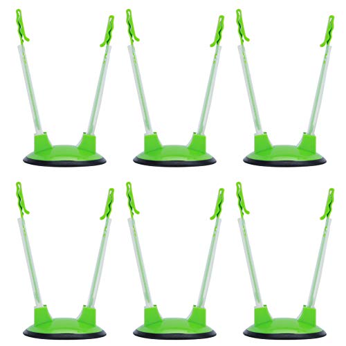6Pcs Green Sandwich Racks Holder Lebensmittelaufbewahrungsbeutelhalter Ständer Freisprechbeutel Racks Ziploc Beutelhalter Ständer Home Kitchen Kochzubehör von Fdit