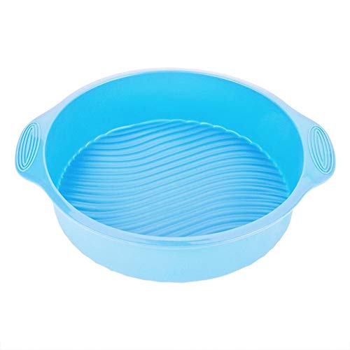 9 Zoll-Kuchen-Form-Silikon-runde Form fertigte verschiedene Backform für Ofen besonders an(Blau) von Fdit