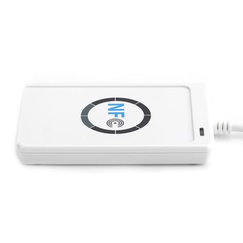 ACS, ACR122U, NFC-Lesegerät, kontaktlos, USB, 13,56 MHz, Farbe: Pearl White von Yosoo