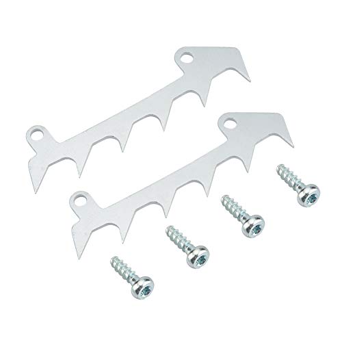 Aqur2020 2PCS Metall Stoßstange Spike Felling Dog & Screw Kit für Stihl MS170 MS180 MS210 MS250 Neu 017 018 021Chainsaw Home Supplies von Fdit