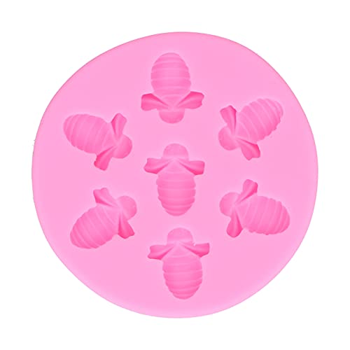 Bienenwabenförmige Lebensmittelqualität Silikon Kuchenform Bienenwabe Silikonform Fondant Kuchen Schokolade Dekoration Form DIY Backwerkzeuge(1#) von Fdit