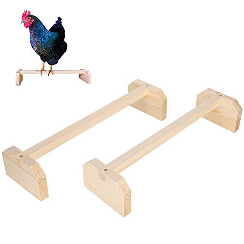 Fdit Huhn Holz Stand Bank Vieh Vieh natürliche Stand Rute Training Sitzständer Rack für Huhn Haustier Vogel Papagei Training Zweck von Pssopp