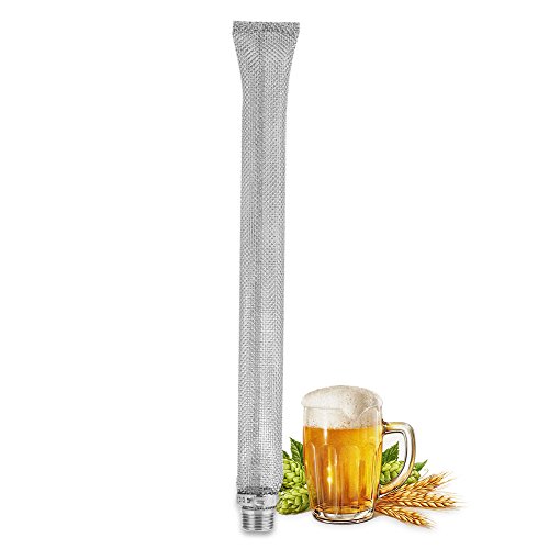 304 Edelstahl-Mesh-Filter, 30,5 cm / 15,2 cm, für Bierbrüh-Hopfen-Filter, Sieb, Werkzeug für Wasserkocher oder Maische 1/2 Zoll (30,5 cm) von Fdit