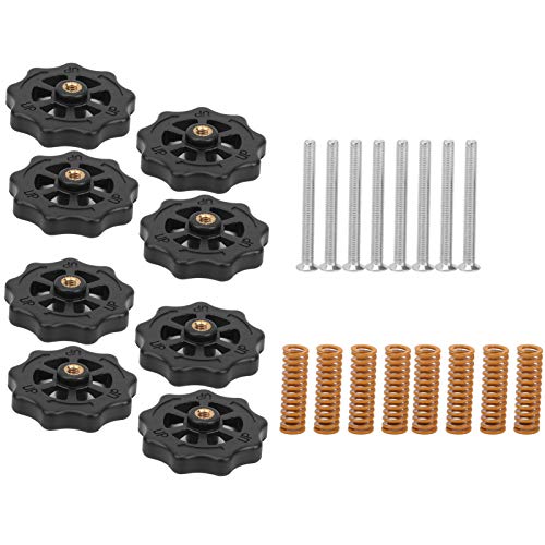 Fdit 3D -Drucker Spring Leveling Kit Robust und Langlebig für CR -10/CR 10S/ENDER 3 HEISSE BED, 8 X NUT und Feder Inbegriffen Fdit 3D -Drucker Spring Leveling Kit Robust und Langlebig für CR -10/CR 10S/ENDER 3 HEISSE BED, 8 X NUT und Feder Inbegriffen von Fdit