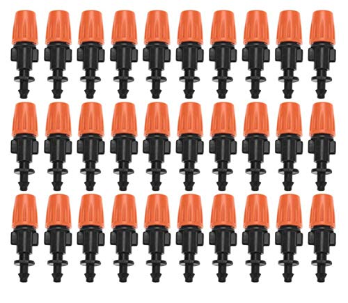 Fdit 50pcs / Set Tropfbewässerungsdüsen Bewässerung Kit Sprühdüse für Bewässerung Kit Garten Tropfen Bewässerungs Zerstäubungs Düsen justierbarer Mikrofluss Sprinkler Kopf Zerstäuber Fdit 50pcs / Set Tropfbewässerungsdüsen Bewässerung Kit Sprühdüse für Bewässerung Kit Garten Tropfen Bewässerungs Zerstäubungs Düsen justierbarer Mikrofluss Sprinkler Kopf Zerstäuber von Fdit