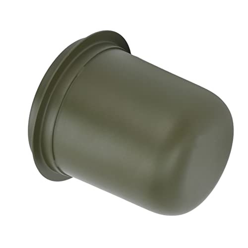 Fdit 58 Mm Silberne Dosierung Tasse Edelstahl Anti-Fliegerpulver 150 Ml Kapazität Freisprecher Kaffee-Dosierung Tasse für Kaffeemaschine (GREEN) von Fdit
