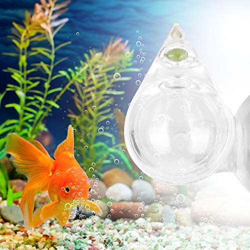 Fdit Aquarium Fischtank Kohlendioxid CO2 Überwachung Zuverlässiges Checker Essentielles Werkzeug für Fischbegeisterte, Acrylmaterial von Fdit