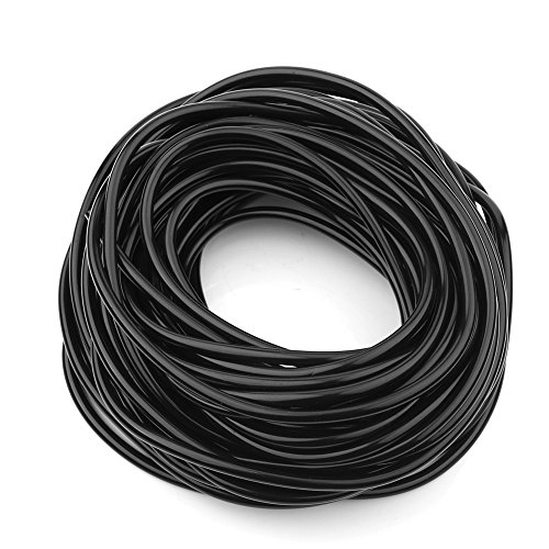 Fdit Bewässerung Tubing Schlauch aus PVC 4/7 mm Bewässerungssystem 10 m/20 m für Terrasse Rasen Garten Gewächshaus 20 m von Fdit