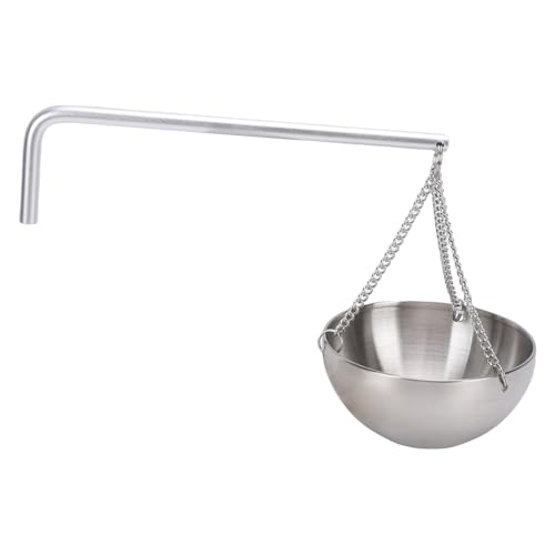Fdit Edelstahl Sauna Aromatherapy Bowl, ätherische Ölduftdiffusorin für Sauna Spa Semi Circular, Geeignet für den Kommerziellen Gebrauch zu Hause, Arbeiten von Fdit
