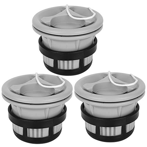 Fdit Einfacher Betrieb 3PCS Sicherheitsluftventil mit Filternetz für Aufblasbare Zeltbootkajaks, Bestehend aus Hochwertigem PVC-Material, Geeignet für die Meisten Aufblasbaren Boote und Kajaks (GREY) Fdit Einfacher Betrieb 3PCS Sicherheitsluftventil mit Filternetz für Aufblasbare Zeltbootkajaks, Bestehend aus Hochwertigem PVC-Material, Geeignet für die Meisten Aufblasbaren Boote und Kajaks (GREY) von Fdit