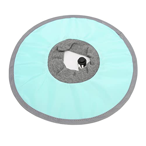 Fdit Einstellbare Katzenwiederherstellung Vom Kragen Wasserdichten Elisabethanischen Kragen für Post -Operation, Premium -Polyestermaterial (L) von Fdit