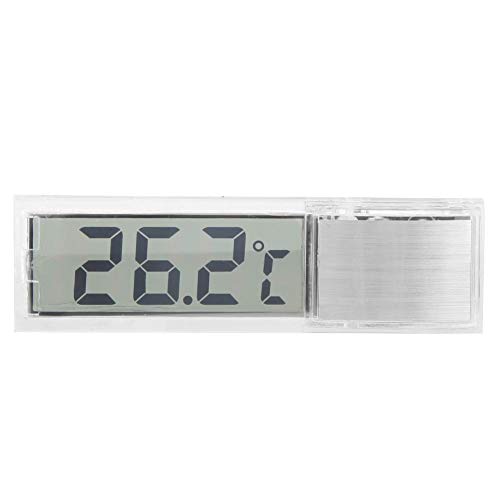 Exquisite kleine 3D-LCD elektronische transparente digitale Aquarium Aquarium Thermometer Präzise Chip Meerwassertemperatur Messung von Fdit