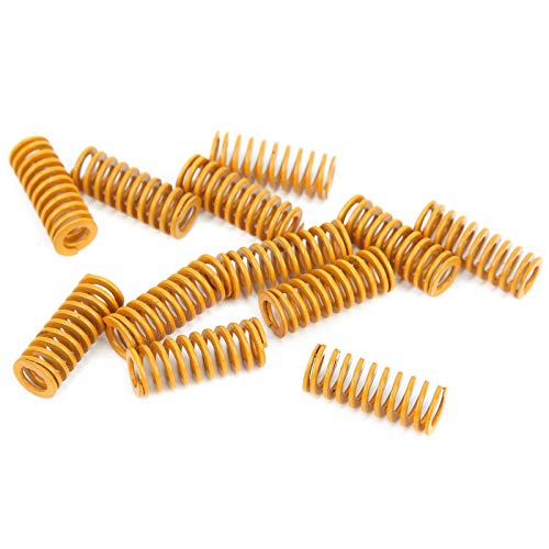 Fdit Feder 3D -Druckerteile Zum Nivellieren von Extruderpegeln in Beheiztem Bett - Langlebig und Zuverlässig 24 Quellenpackungen von Fdit