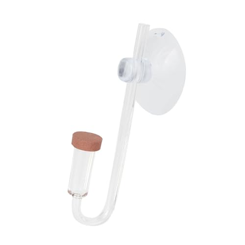 Fdit Fish CO2 Diffusor Mini Checkventil, Gute Ausatmeneffekt für Pflanzen, Stabile Leistung mit Saugnapfbecher Fdit Fish CO2 Diffusor Mini Checkventil, Gute Ausatmeneffekt für Pflanzen, Stabile Leistung mit Saugnapfbecher von Fdit