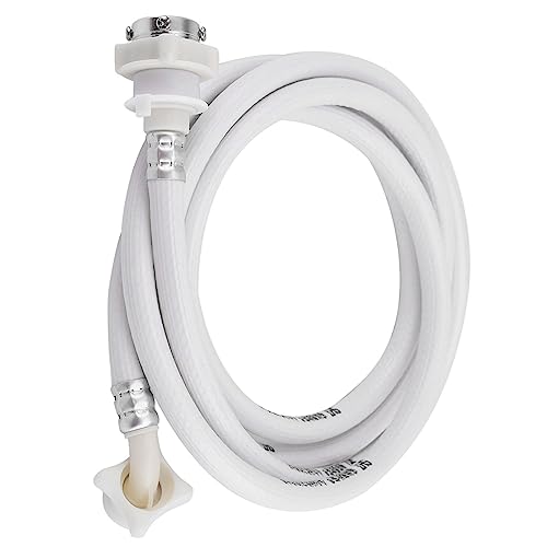Fdit Funkloser Wassereinlassrohr PVC -Anschlussstyp Flexible Waschmaschine für Einfache Installation für Verschiedene Automatische Waschmaschinen (3 Meter / 9,84 Fuß) von Fdit