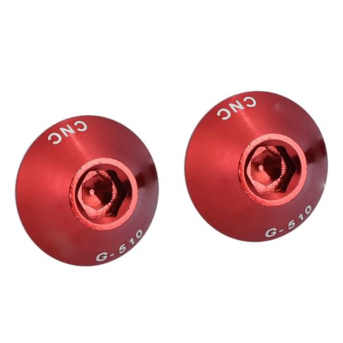 Fdit G-510 2PCS Stable Kolasa M5 * Boutter Bouter Bouter 12 Mm (Rot) von Fdit