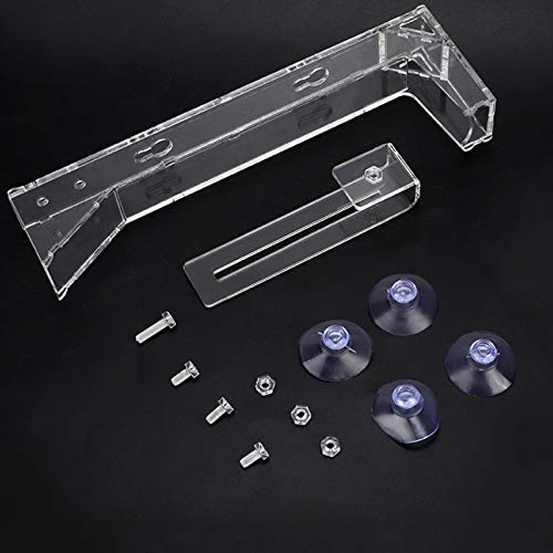 Fdit Garnelenfutterrohr Sonnenfutter Acrylmaterial für Glasgarnelenfutter, Großes Loch -Design von Fdit